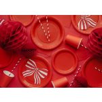 Szalvéta 33 x 33 cm 3 Rétegű 20 lap/Csomag Vörös