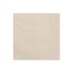 Szalvéta 33 x 33 cm 3 Rétegű 20 lap/Csomag Bézs