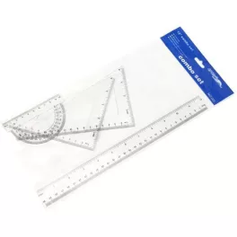 Antilop Vonalzó Készlet 4 Darab/Készlet 30 cm-es
