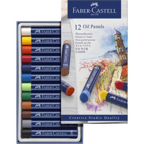 Faber Castell AG Olajpasztell Kréta Készlet 12 Darab/Doboz