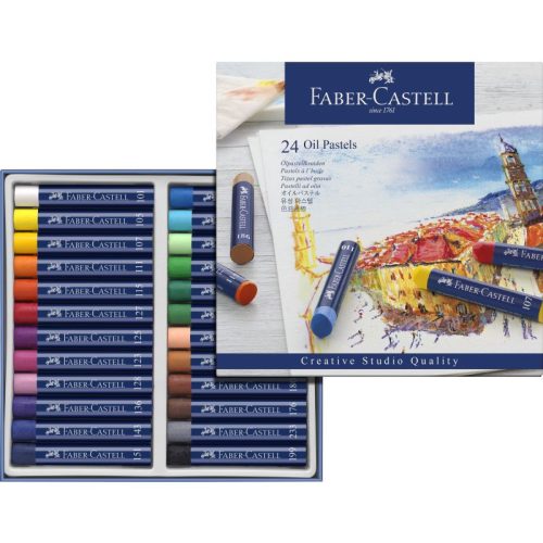 Faber Castell AG Olajpasztell Kréta Készlet 24 Darab/Doboz