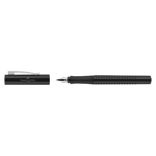 Faber Castell Grip 2010 Töltőtoll Fekete F-es Heggyel