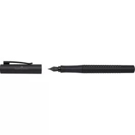   Faber Castell Töltőtoll Grip Edition Fekete Test M-es Heggyel