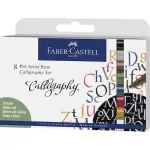 Faber-Castell AG Pitt Calligraphy Művészfilc Készlet 8 Darab/Készlet