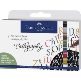   Faber-Castell AG Pitt Calligraphy Művészfilc Készlet 8 Darab/Készlet