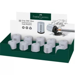 Faber-Castell Grip 2001 Hegyező Egylyukú Tartályos Ezüst