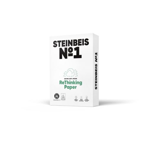 Steinbeis No.1 Újrahasznosított Fénymásolópapír A/4 80 Gramm 500 Ív/Csomag 70-es Fehérség