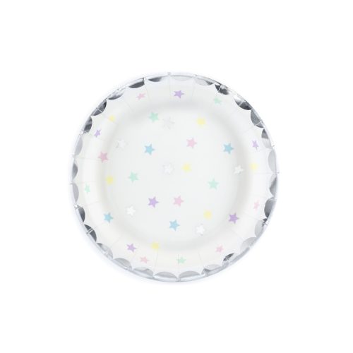 Papírtányér 18 cm 6 Darab/Csomag Unicorn