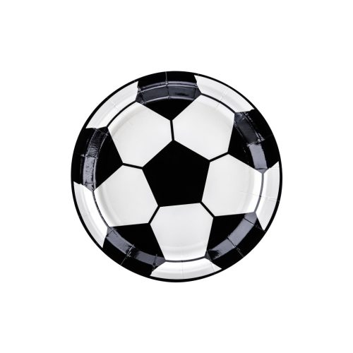 Papírtányér 18 cm 6 Darab/Csomag Football
