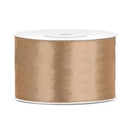 Szatén Szalag 3,8 cm Széles 25 méter Arany