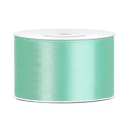 Szatén Szalag 3,8 cm Széles 25 méter Menta