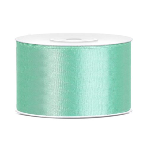 Szatén Szalag 3,8 cm Széles 25 méter Menta
