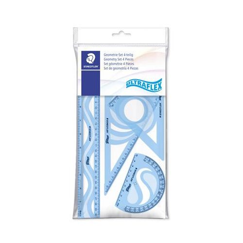 Staedtler 569PB Vonalzó Készlet Hajlítható 4 Darab/Készlet Vegyes Színekben