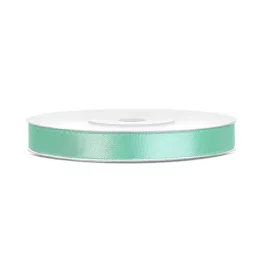 Szatén Szalag 0,6 cm Széles 25 Méter Menta