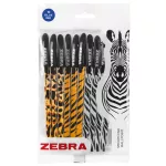 Zebra Golyóstoll Készlet 10 Darabos Animal Doodler'z 3 Féle Testszín