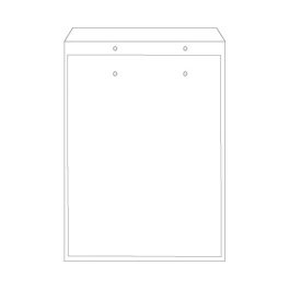 Légpárnás Tasak E/15 Szilikon 240x275 mm Fehér