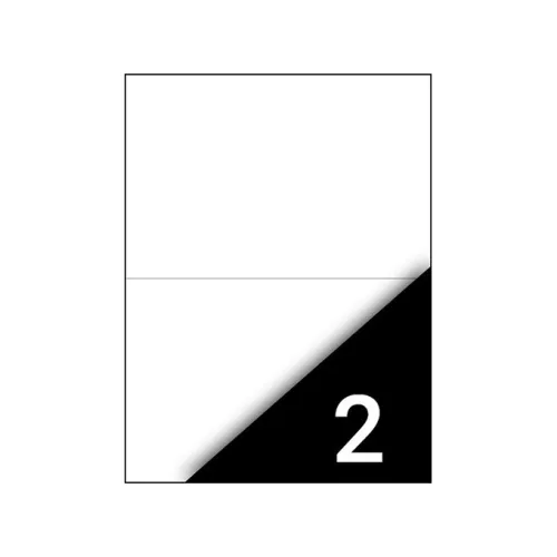Fortuna Univerzális Etikett 210x148 mm 2 címke/lap 100 ív/csomag