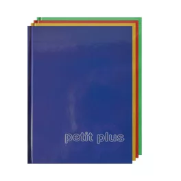   Petit Plus Beíró A/5 96 Lapos Vonalas Regiszteres Keményfedeles Vegyes Színek