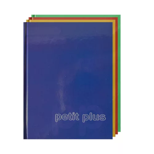 Petit Plus Beíró A/5 96 Lapos Vonalas Regiszteres Keményfedeles Vegyes Színek