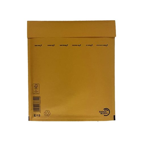 Légpárnás Tasak D/14 Szilikon 200x275 mm Barna