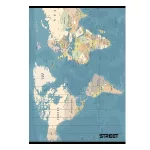 Street Pad Spirálfüzet A/4 vonalas 100 Lapos Pasztell Zöld
