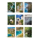 Lipamill Füzet Tűzött A/4 Vonalas 21-40 Postcard Vegyes Mintákban