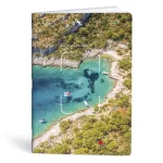 Lipamill Füzet Tűzött A/4 Vonalas 21-40 Postcard Vegyes Mintákban