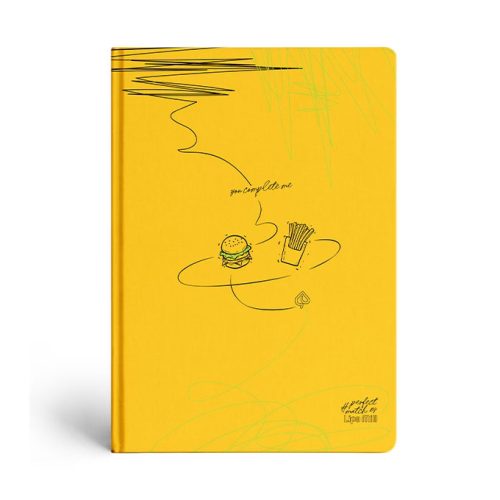 Lipamill Beíró A/5 96 Lapos Négyzetrácsos Keményfedeles Vegyes Színek