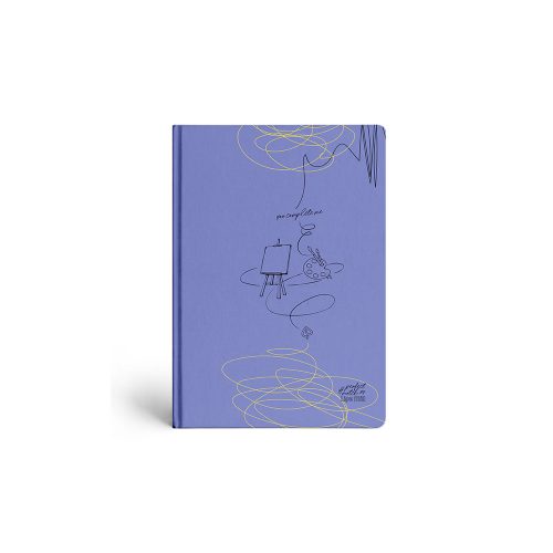 Lipamill Office Beíró A/4 192 Lapos Vonalas Keményfedeles Vegyes Színek