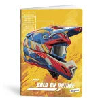 Lipamill Füzet Tűzött A/4 Vonalas 21-40 Born to Ride Vegyes Mintákban