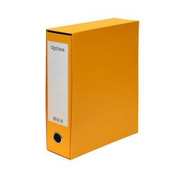Optima Tokos Iratrendező A/4 80 mm Sárga