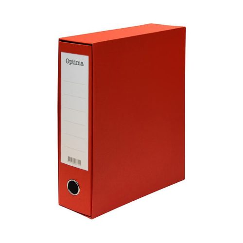 Optima Tokos Iratrendező A/4 80 mm Piros