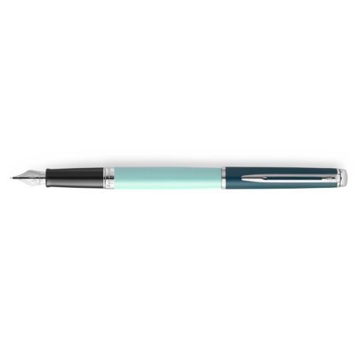 WATERMAN HEMISPHERE COLOR BLOCKING TÖLTŐTOLL ZÖLD, EZÜST KLIPSZ 2190122